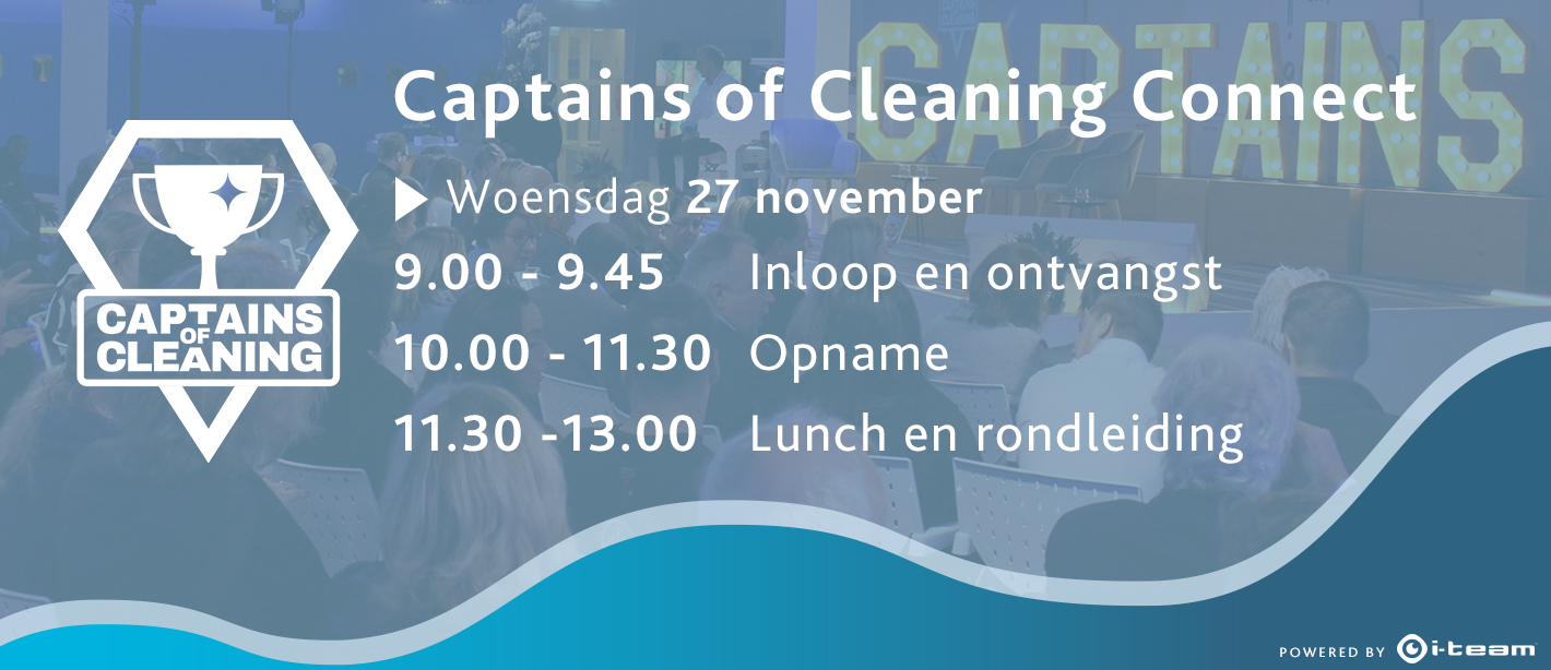 Captains of Cleaning Connect 27 november 2024